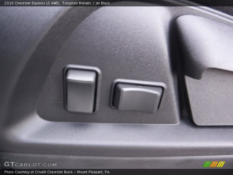 Tungsten Metallic / Jet Black 2016 Chevrolet Equinox LS AWD