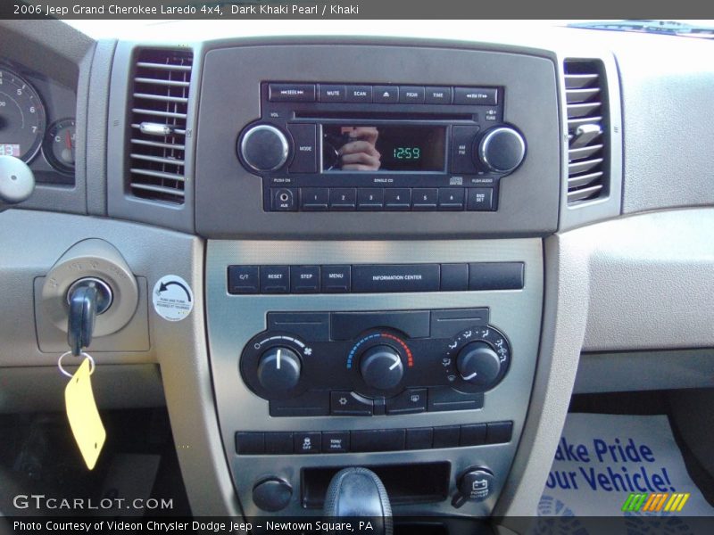 Dark Khaki Pearl / Khaki 2006 Jeep Grand Cherokee Laredo 4x4