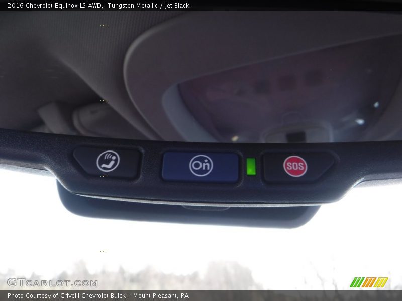 Tungsten Metallic / Jet Black 2016 Chevrolet Equinox LS AWD