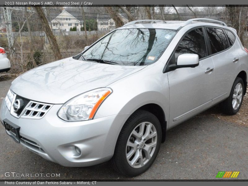 Frosted Steel / Gray 2013 Nissan Rogue S AWD