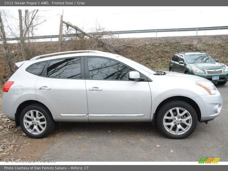 Frosted Steel / Gray 2013 Nissan Rogue S AWD