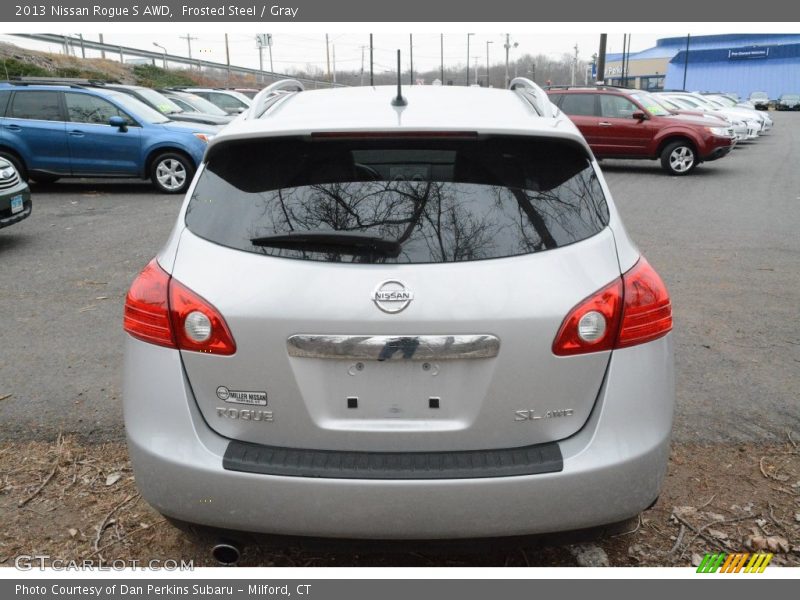 Frosted Steel / Gray 2013 Nissan Rogue S AWD