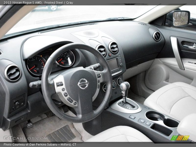 Frosted Steel / Gray 2013 Nissan Rogue S AWD