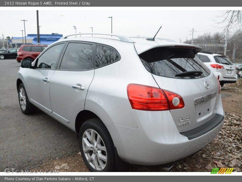 Frosted Steel / Gray 2013 Nissan Rogue S AWD