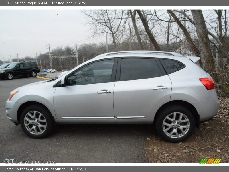 Frosted Steel / Gray 2013 Nissan Rogue S AWD