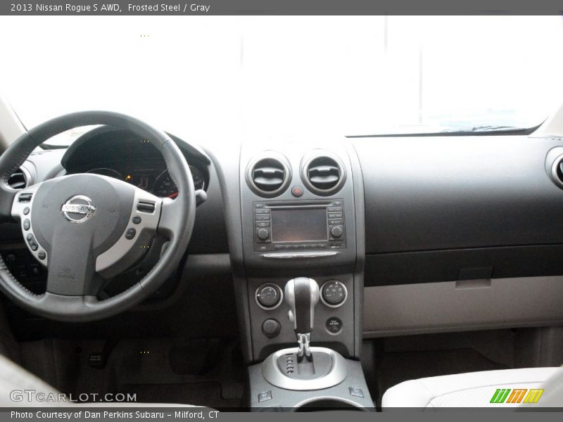 Frosted Steel / Gray 2013 Nissan Rogue S AWD