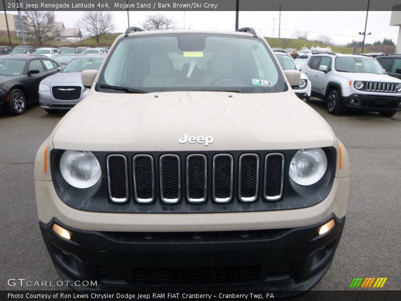 Mojave Sand / Bark Brown/Ski Grey 2016 Jeep Renegade Latitude 4x4