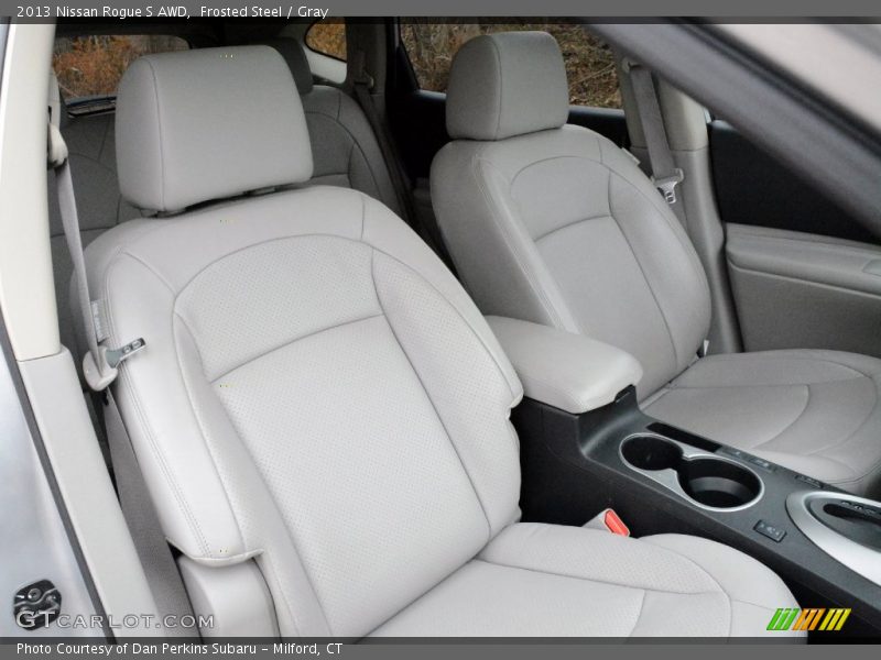Frosted Steel / Gray 2013 Nissan Rogue S AWD
