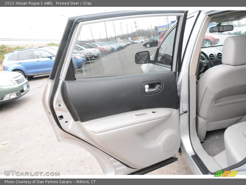 Frosted Steel / Gray 2013 Nissan Rogue S AWD