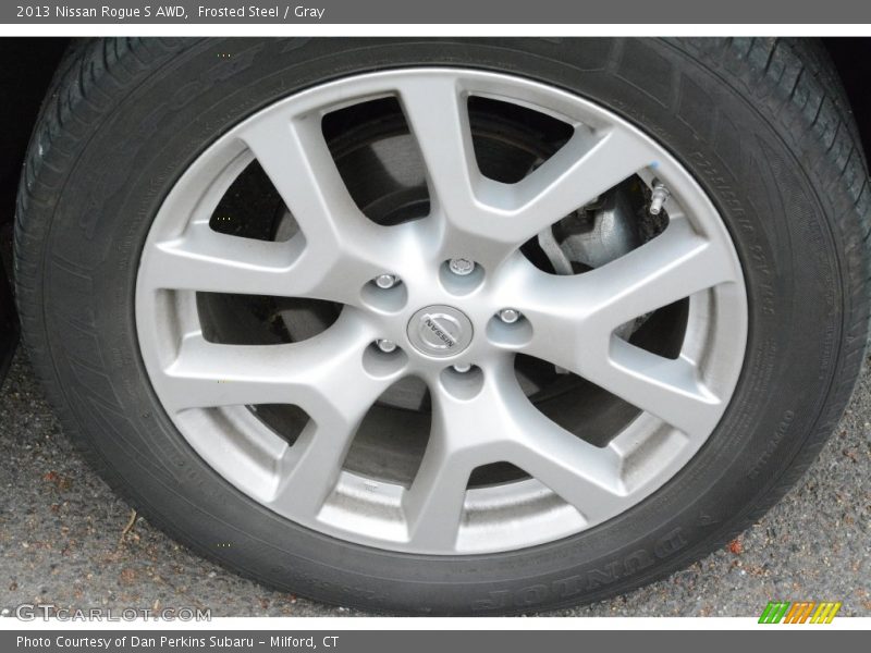 Frosted Steel / Gray 2013 Nissan Rogue S AWD