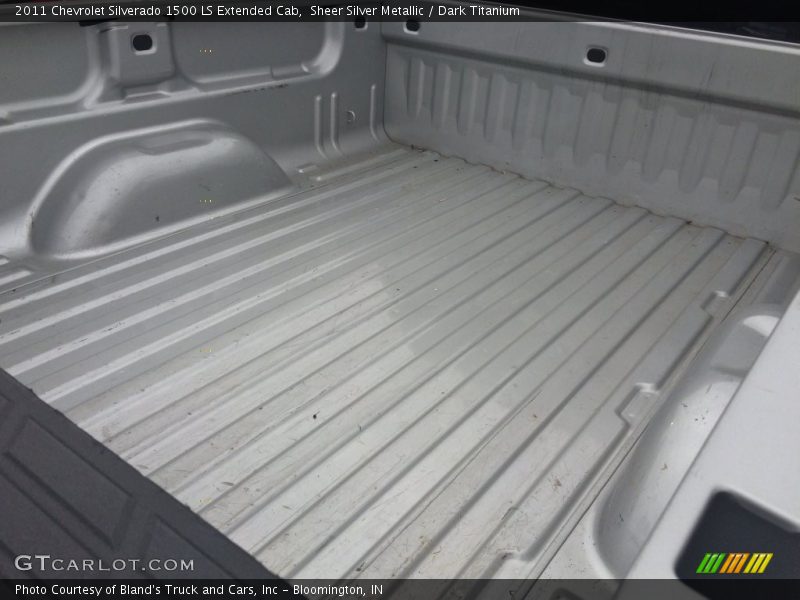 Sheer Silver Metallic / Dark Titanium 2011 Chevrolet Silverado 1500 LS Extended Cab