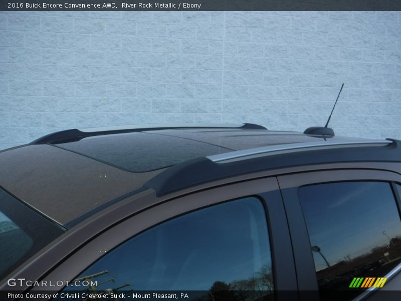 River Rock Metallic / Ebony 2016 Buick Encore Convenience AWD