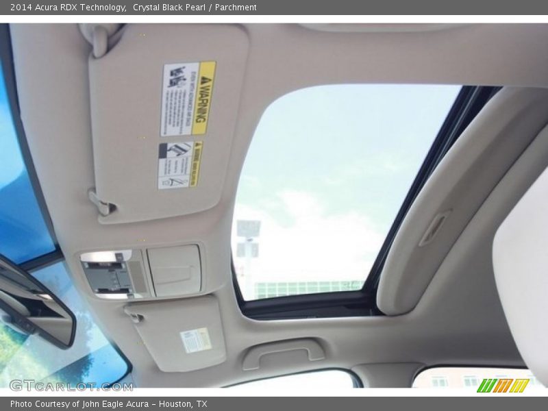 Crystal Black Pearl / Parchment 2014 Acura RDX Technology