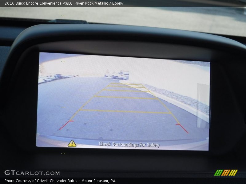 River Rock Metallic / Ebony 2016 Buick Encore Convenience AWD