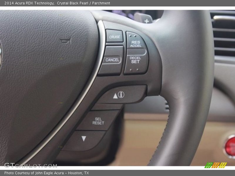 Crystal Black Pearl / Parchment 2014 Acura RDX Technology