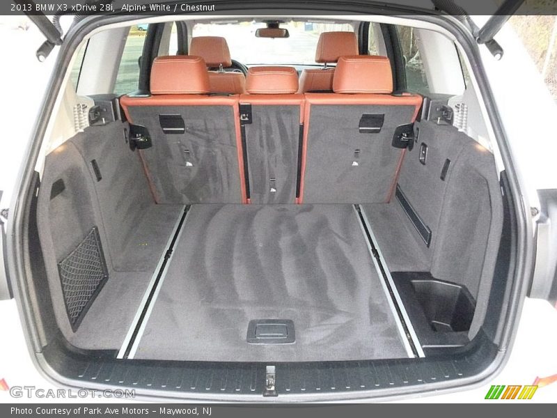 Alpine White / Chestnut 2013 BMW X3 xDrive 28i