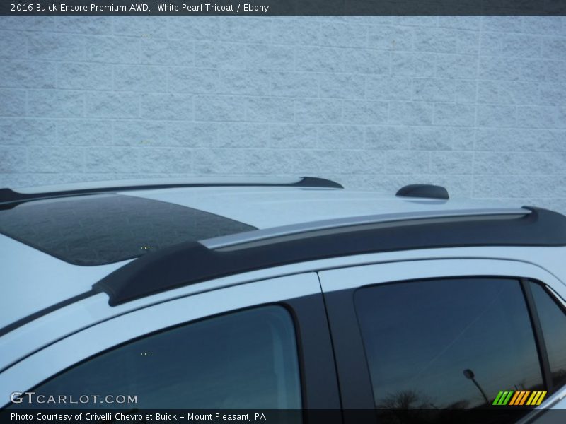 White Pearl Tricoat / Ebony 2016 Buick Encore Premium AWD