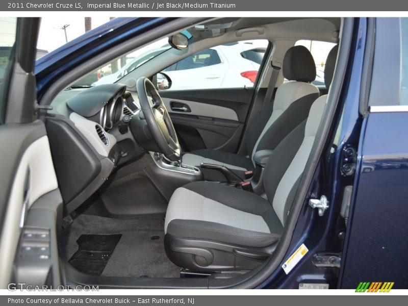 Imperial Blue Metallic / Jet Black/Medium Titanium 2011 Chevrolet Cruze LS