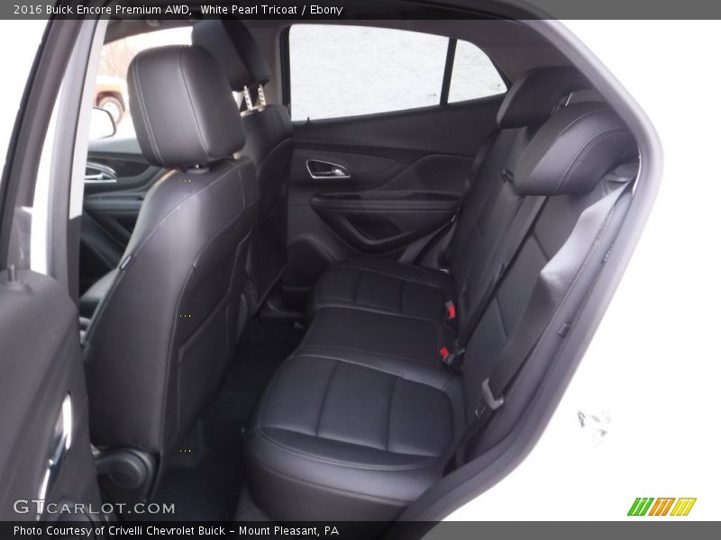 White Pearl Tricoat / Ebony 2016 Buick Encore Premium AWD