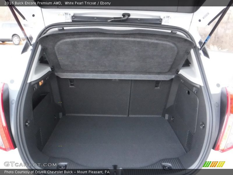 White Pearl Tricoat / Ebony 2016 Buick Encore Premium AWD