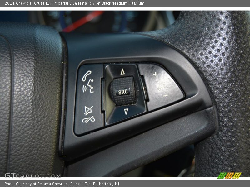 Imperial Blue Metallic / Jet Black/Medium Titanium 2011 Chevrolet Cruze LS