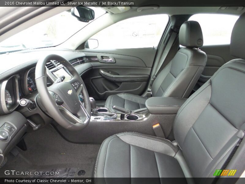 Silver Ice Metallic / Jet Black/Titanium 2016 Chevrolet Malibu Limited LS