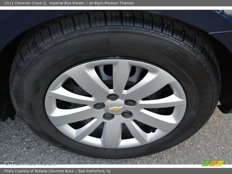 Imperial Blue Metallic / Jet Black/Medium Titanium 2011 Chevrolet Cruze LS