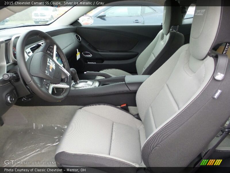 Front Seat of 2015 Camaro SS Coupe