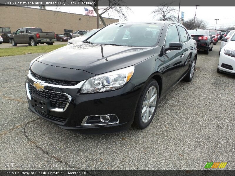Black / Jet Black 2016 Chevrolet Malibu Limited LTZ