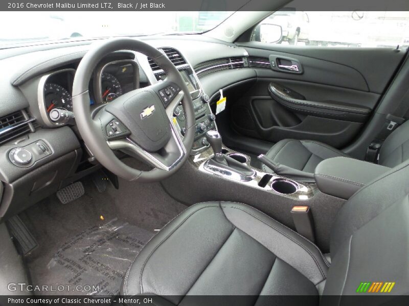 Black / Jet Black 2016 Chevrolet Malibu Limited LTZ