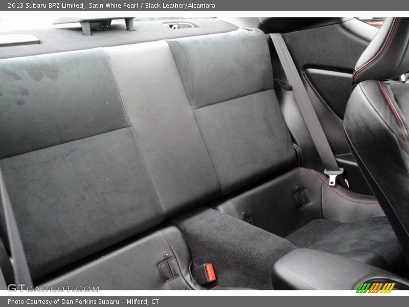 Satin White Pearl / Black Leather/Alcantara 2013 Subaru BRZ Limited