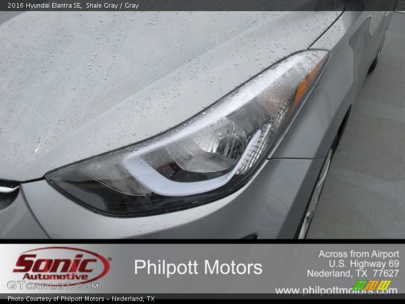 Shale Gray / Gray 2016 Hyundai Elantra SE