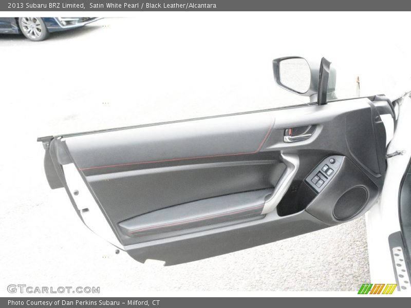 Satin White Pearl / Black Leather/Alcantara 2013 Subaru BRZ Limited