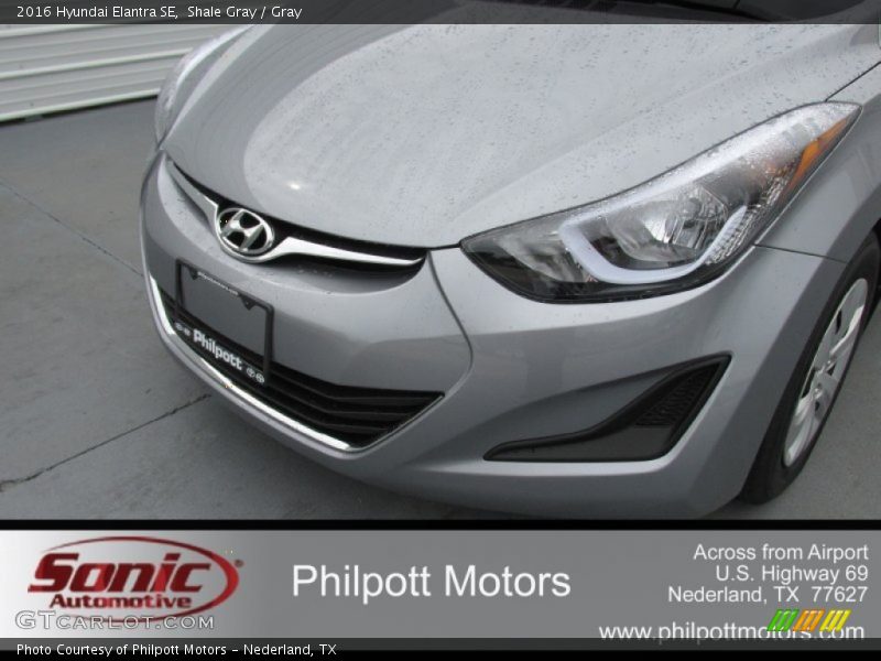 Shale Gray / Gray 2016 Hyundai Elantra SE