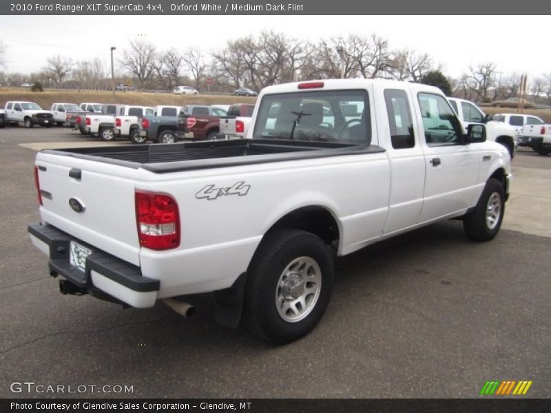 Oxford White / Medium Dark Flint 2010 Ford Ranger XLT SuperCab 4x4