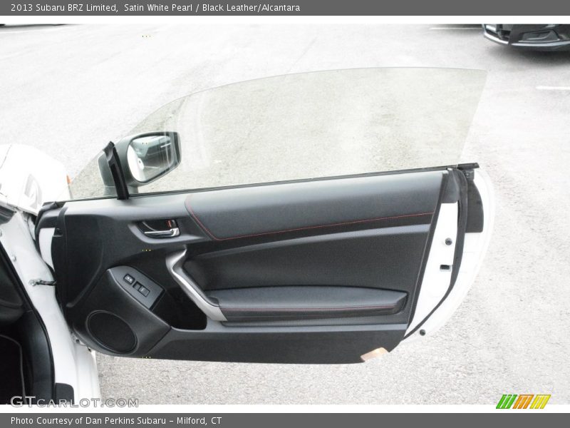 Satin White Pearl / Black Leather/Alcantara 2013 Subaru BRZ Limited