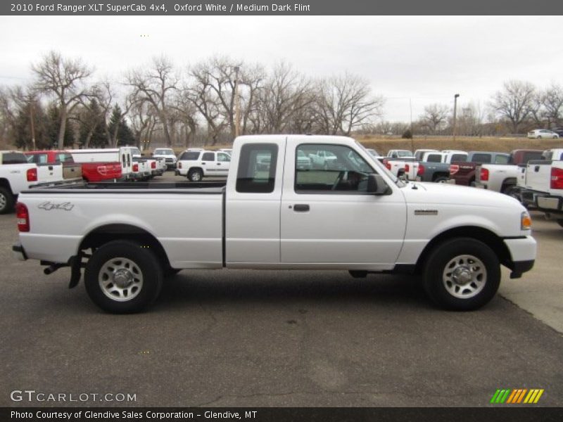 Oxford White / Medium Dark Flint 2010 Ford Ranger XLT SuperCab 4x4