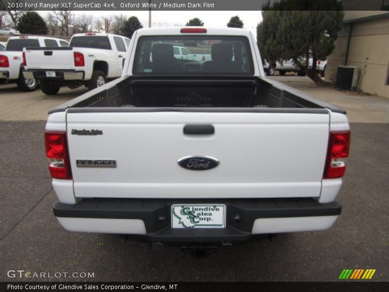Oxford White / Medium Dark Flint 2010 Ford Ranger XLT SuperCab 4x4