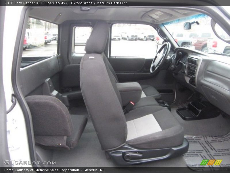 Oxford White / Medium Dark Flint 2010 Ford Ranger XLT SuperCab 4x4