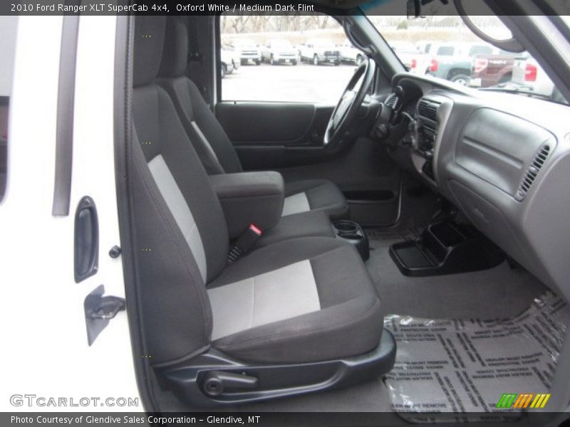 Oxford White / Medium Dark Flint 2010 Ford Ranger XLT SuperCab 4x4