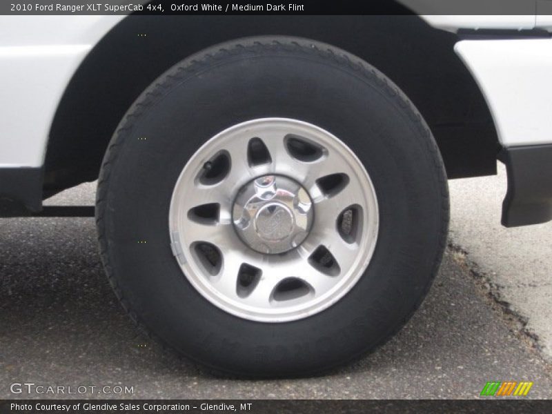 Oxford White / Medium Dark Flint 2010 Ford Ranger XLT SuperCab 4x4