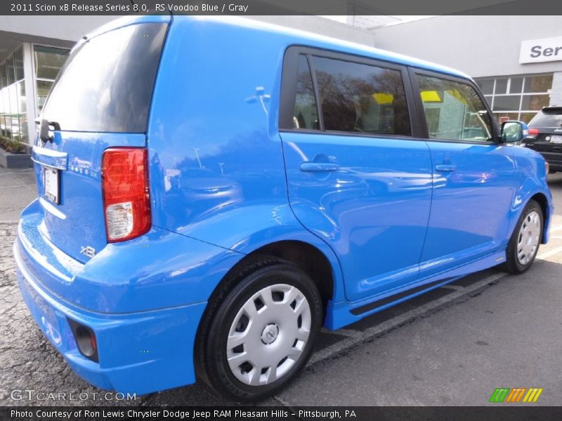 RS Voodoo Blue / Gray 2011 Scion xB Release Series 8.0
