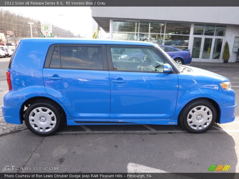 RS Voodoo Blue / Gray 2011 Scion xB Release Series 8.0