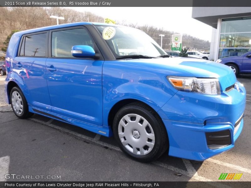 RS Voodoo Blue / Gray 2011 Scion xB Release Series 8.0