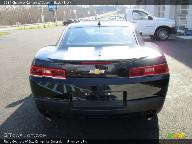 Black / Black 2014 Chevrolet Camaro LS Coupe