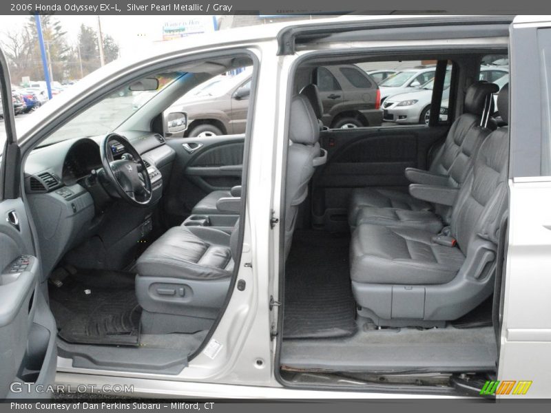 Silver Pearl Metallic / Gray 2006 Honda Odyssey EX-L