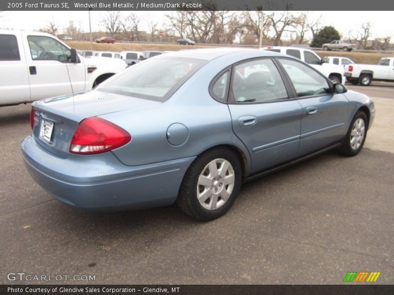 Windveil Blue Metallic / Medium/Dark Pebble 2005 Ford Taurus SE
