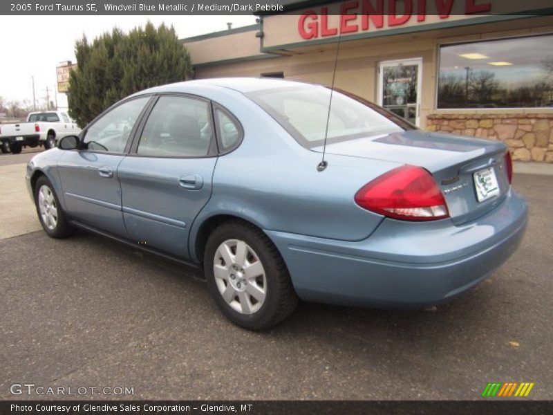 Windveil Blue Metallic / Medium/Dark Pebble 2005 Ford Taurus SE