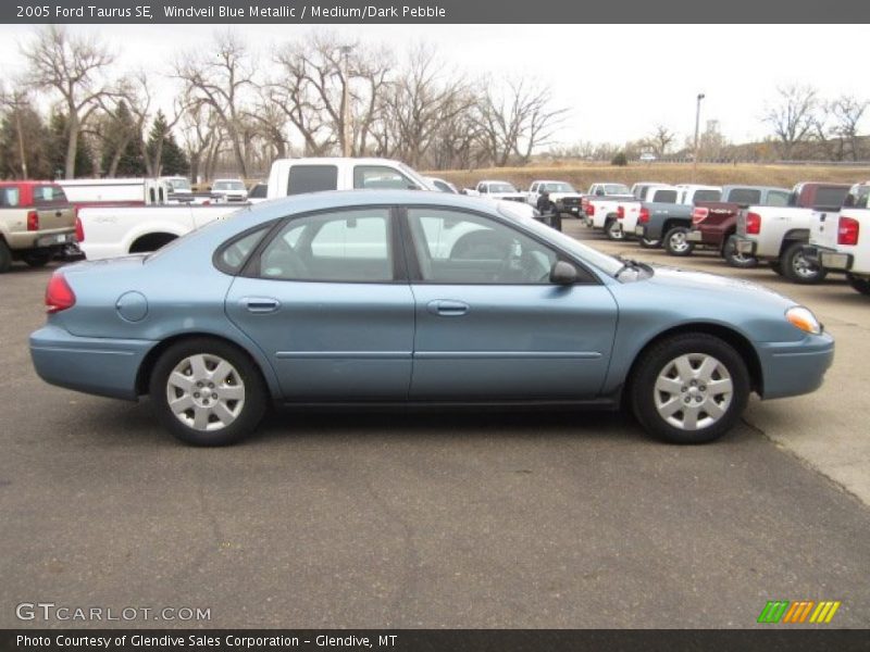 Windveil Blue Metallic / Medium/Dark Pebble 2005 Ford Taurus SE