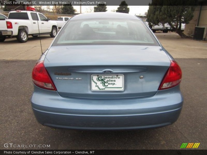 Windveil Blue Metallic / Medium/Dark Pebble 2005 Ford Taurus SE